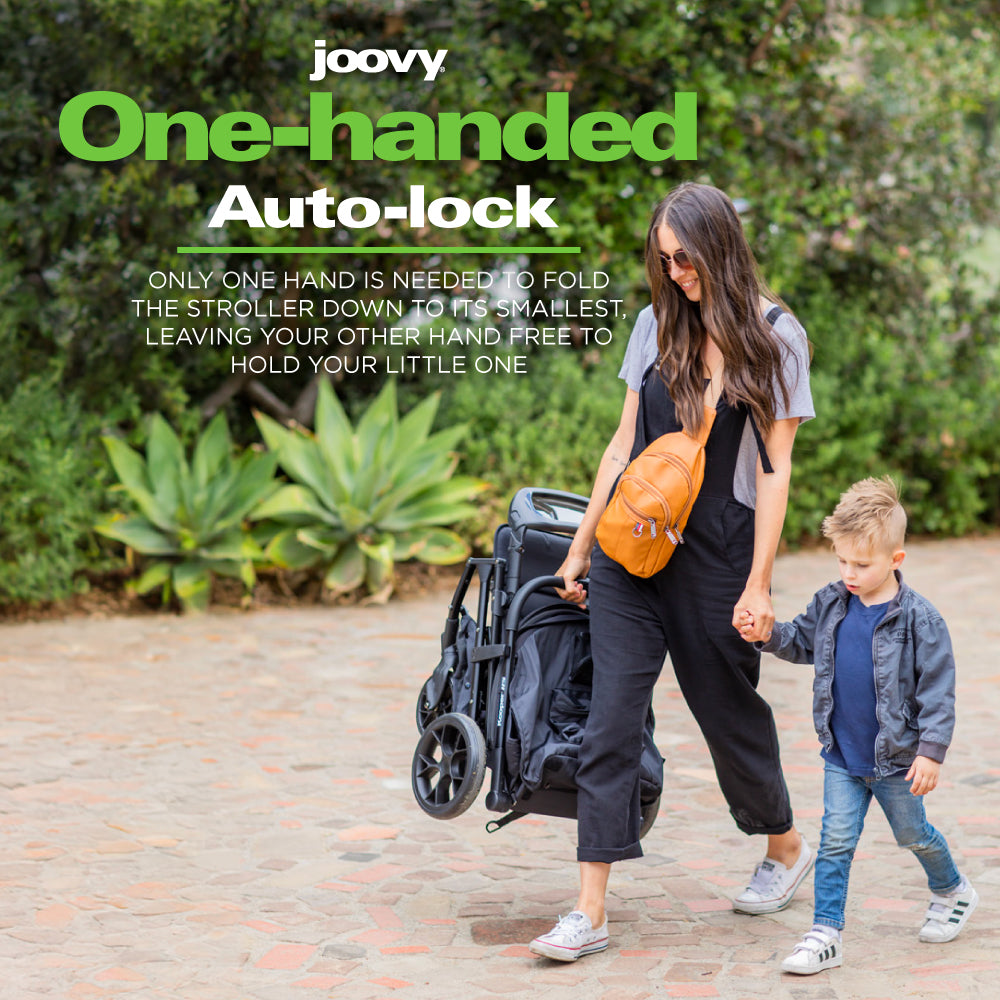 Joovy Kooper RS Lightweight Travel Stroller Black