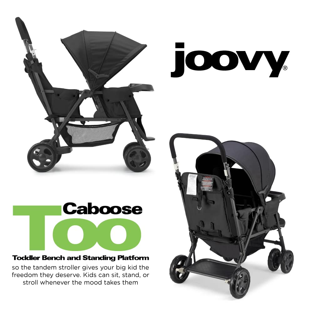 Caboose Too Sit And Stand Tandem Double Stroller joovy