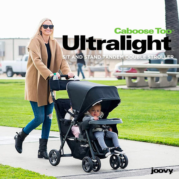 Caboose Too Ultralight Sit And Stand Tandem Double Stroller – joovy