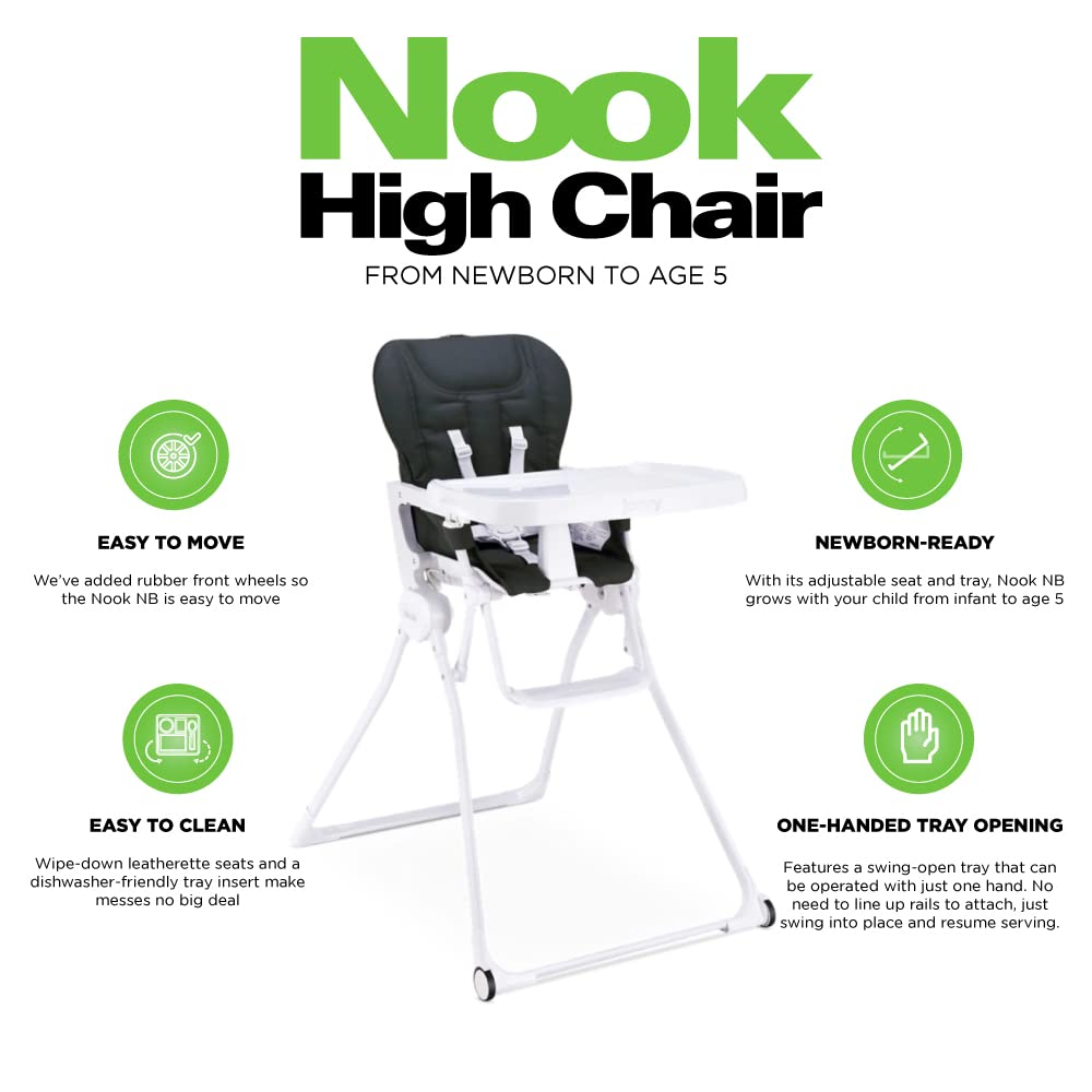 Nook NB Highchair Compact Fold Reclinable Seat – joovy