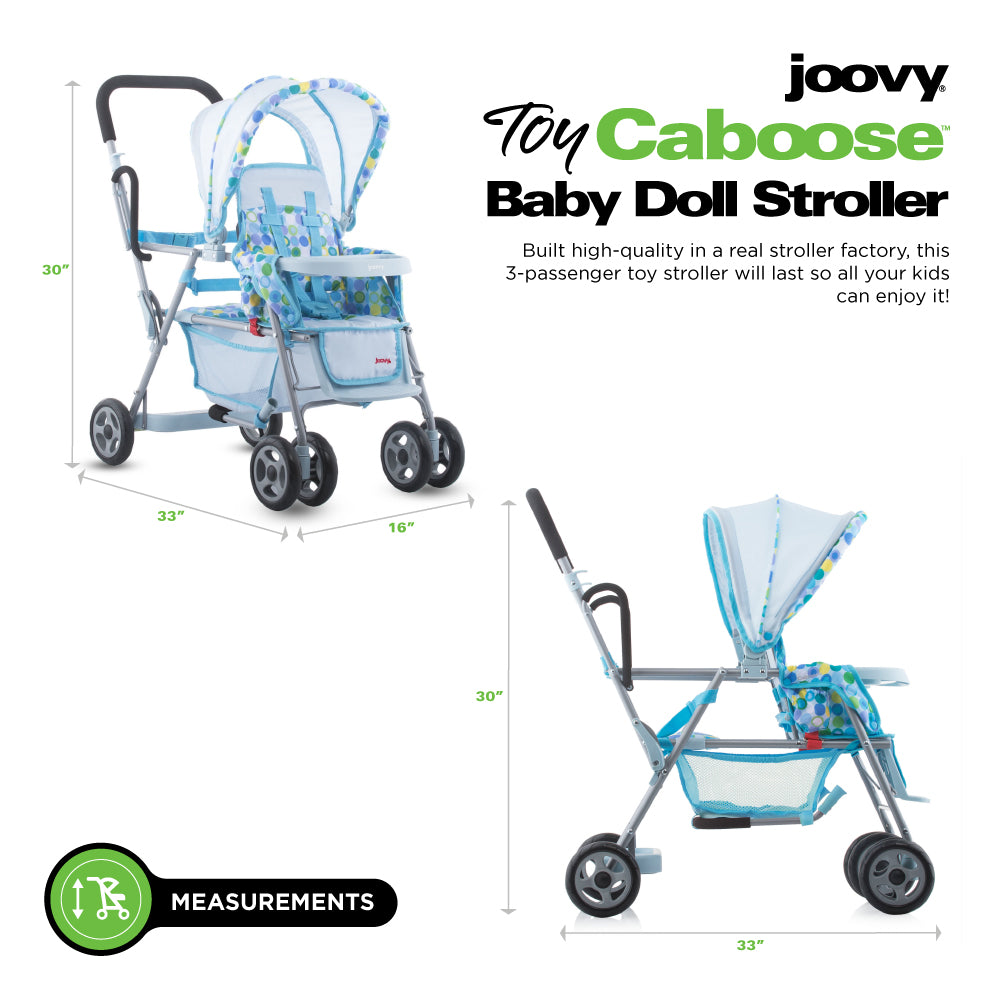 Toy Caboose Baby Doll Stroller