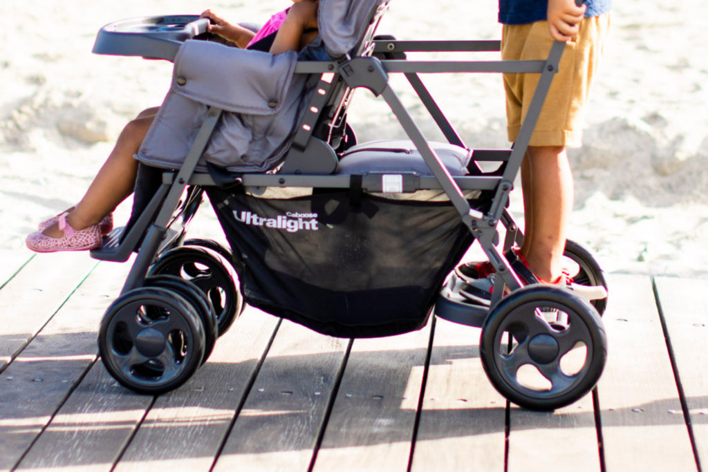 Caboose Ultralight Sit And Stand Tandem Double Stroller – joovy Caboose Ultralight Sit And Stand Tandem Double Stroller – joovy