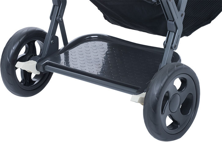 joovy big caboose graphite stand on triple stroller