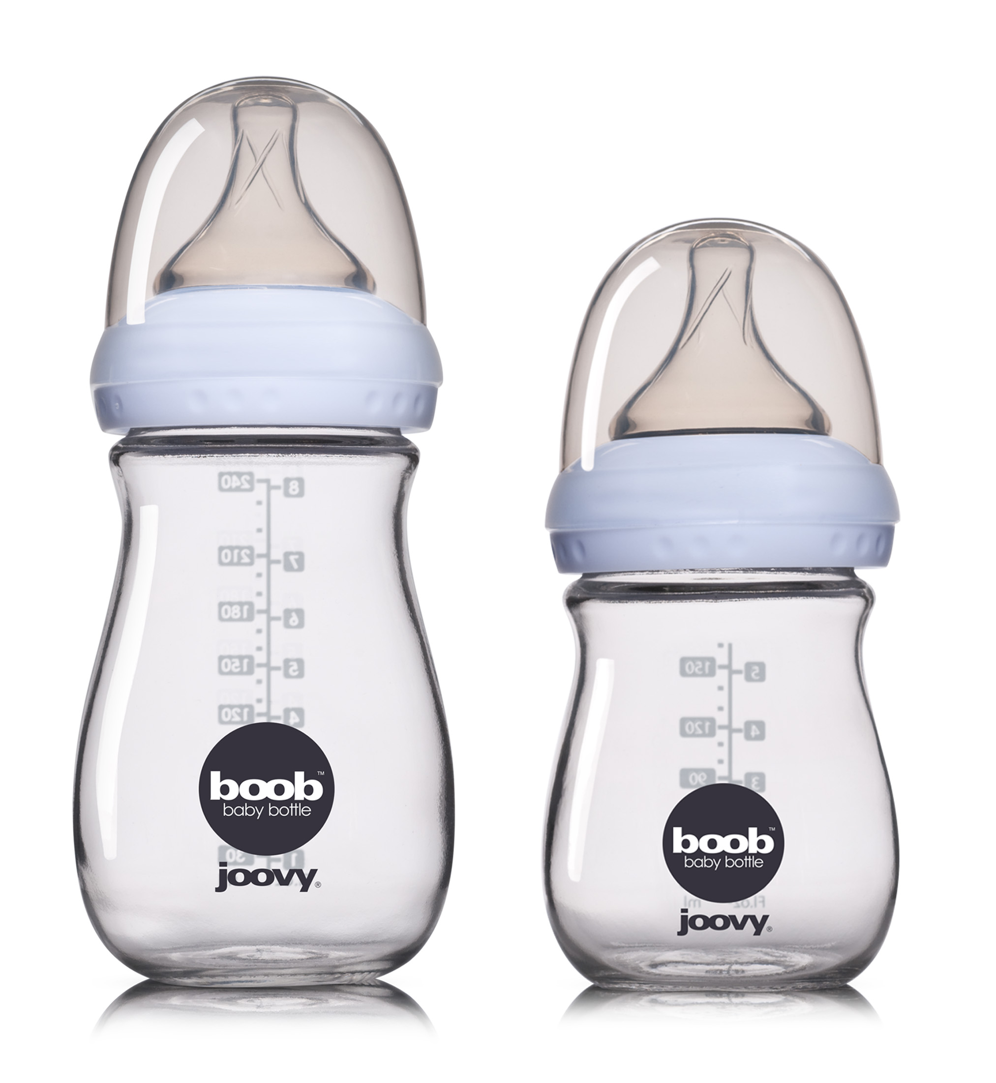 Boob Baby Bottle Glass