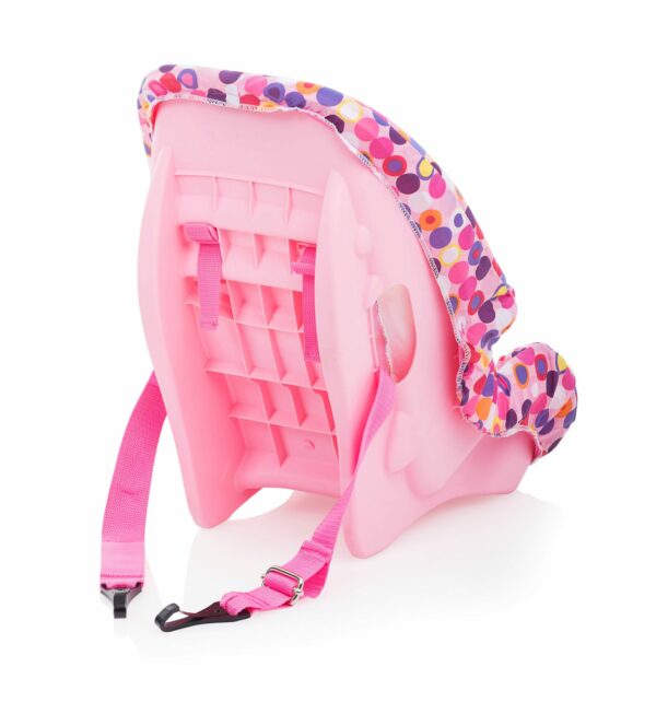 Pink Joovy Toy Car Seat Baby Doll Accessory 