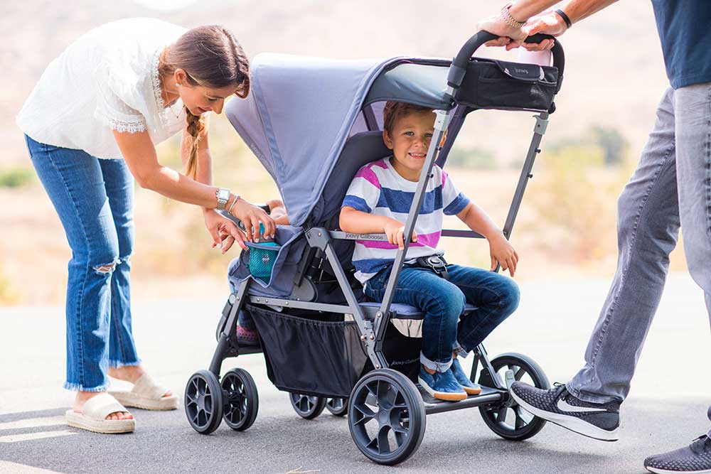 Caboose Ultralight| Sit and Stand Double Stroller|joovy